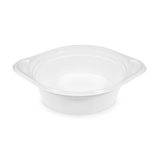 Plastový šálek na polévku 500 ml - bílý (10 ks)