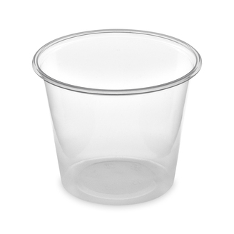 Dresinková miska 125 ml - průhledná (50 ks)