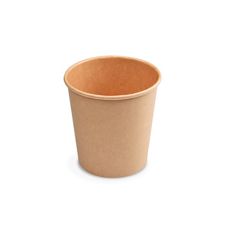 Papírový kelímek kraft 200 ml - S (50 ks)
