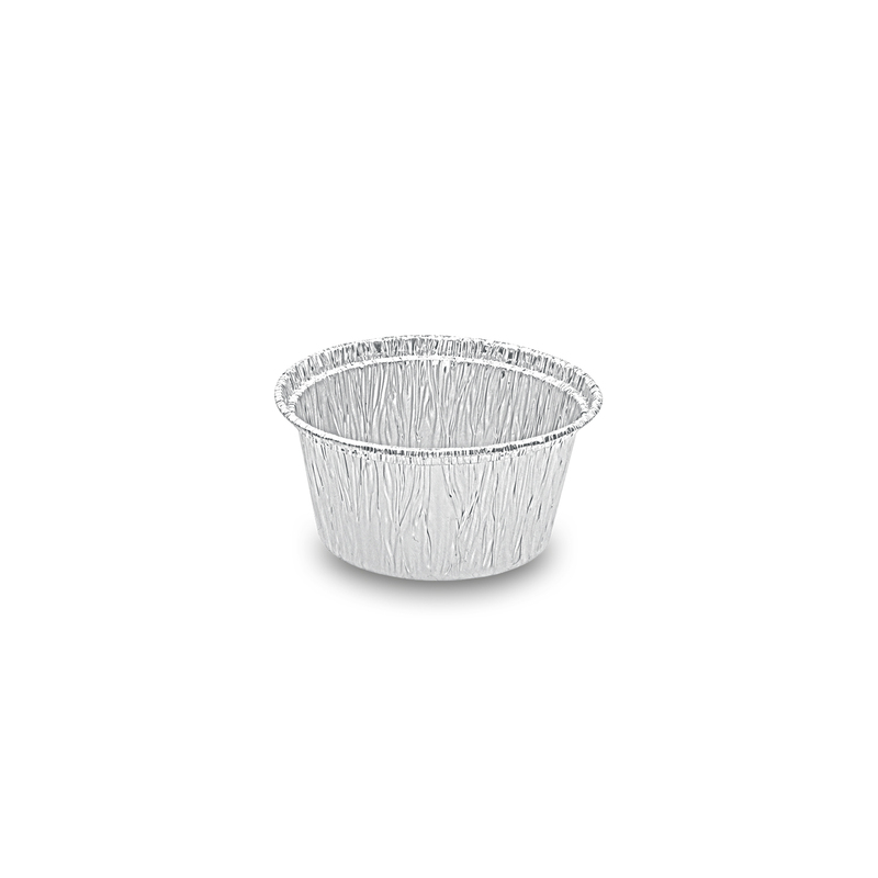 Hliníková miska 110 ml - kulatá (100 ks)