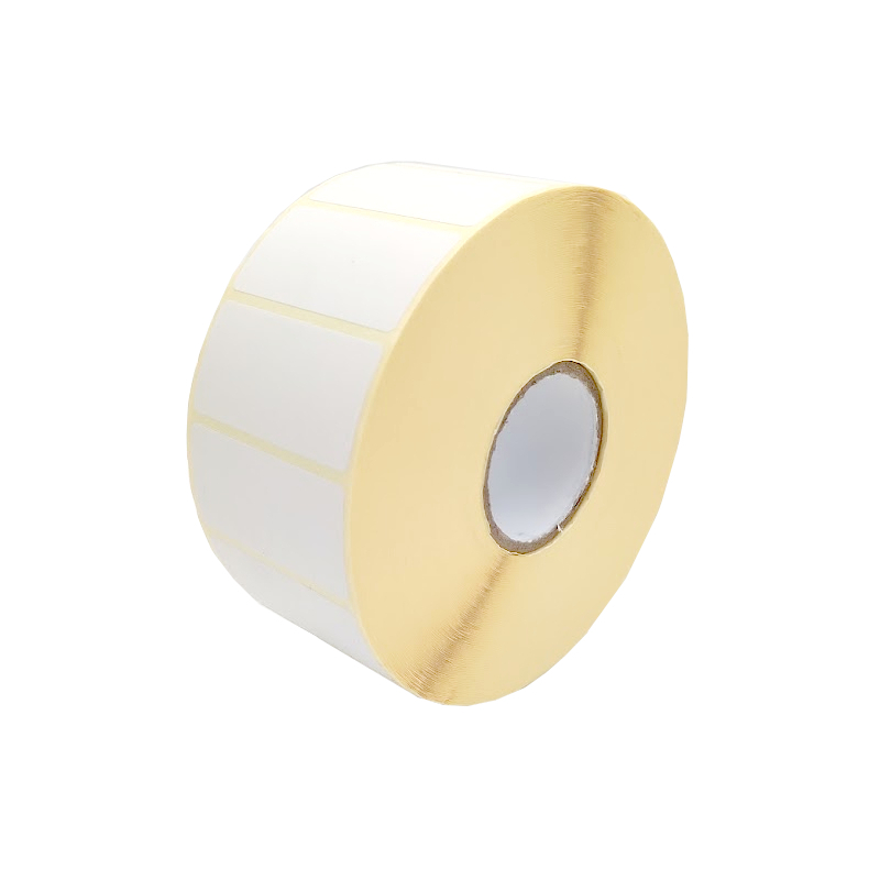 Samolepicí etikety na koutoučku - 50x25 mm, 3000ks/kot.