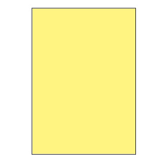 Samolepicí etikety 210 x 297 mm, A4 - žluté (100 ks)