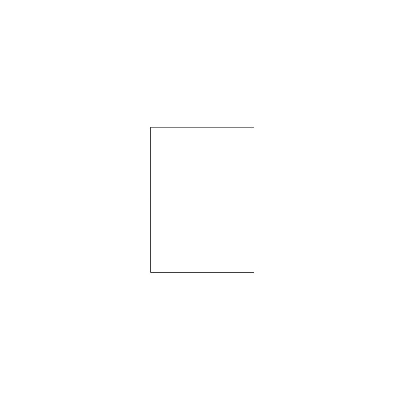 Samolepicí bílé etikety 210 x 297 mm, A4 (100 ks)