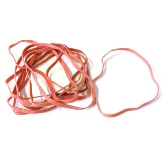 Gumičky silné 5 mm, průměr 10 cm (1 kg) - červené