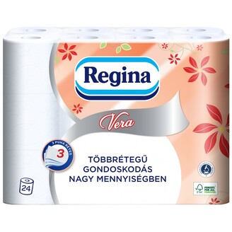 Toaletní papír Regina Vera 24 ks, 3vrstvý