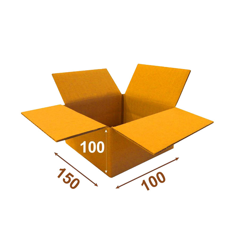 Krabice papírová klopová 3VVL 150 x 100 x 100 mm