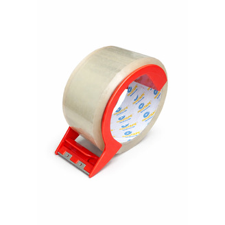 PP lepicí páska novaTAPE 48 mm x 66 m + červený odvíječ