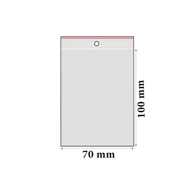 ZIP sáčky LDPE 70 x 100 mm (100 ks)