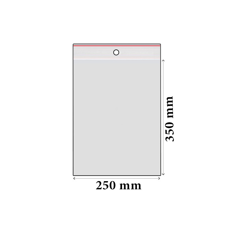 ZIP sáčky LDPE 250 x 350 mm (100 ks)