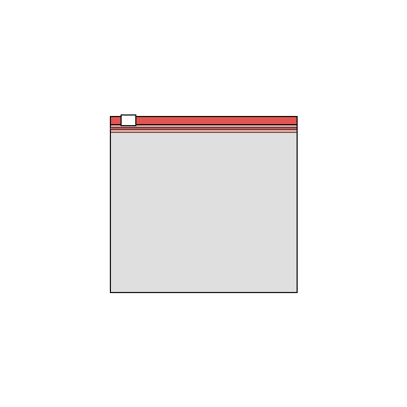 ZIP sáček s jezdcem LDPE 350 x 280 mm (50 ks/bal) - 70 um