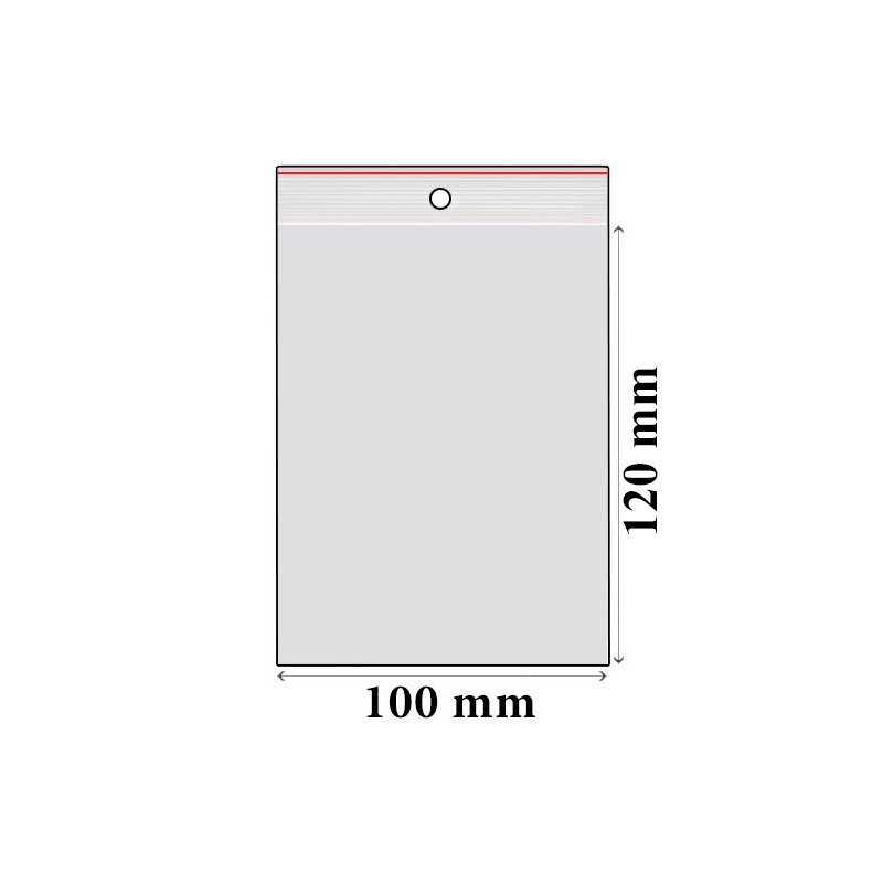 ZIP sáčky LDPE 100 x 120 mm (100 ks)