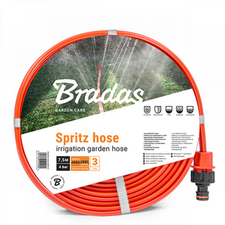 Zavlažovací hadice SPRITZ HOSE 1/2 oranžová - 15 m