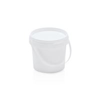 Plastová vědra s víkem