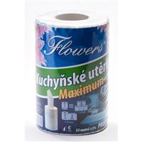 Kuchyňské utěrky Flowers Maximum PROFI 1 ks, 2vrstvé