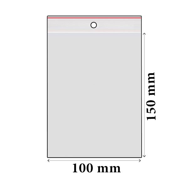 ZIP sáčky LDPE 100 x 150 mm (100 ks)