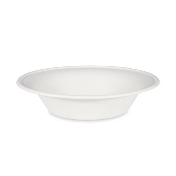 Miska kulatá BIO cukrová třtina 700 ml (50 ks) - bílá