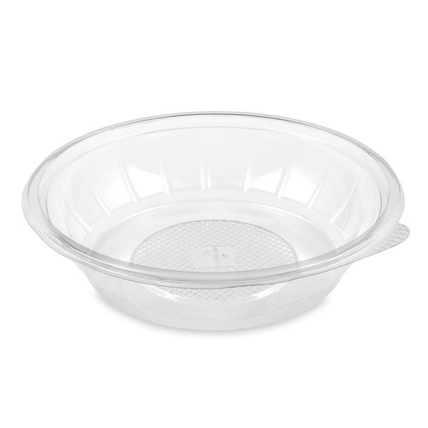 Salátová miska kulatá 1000 ml - průhledná (50 ks)