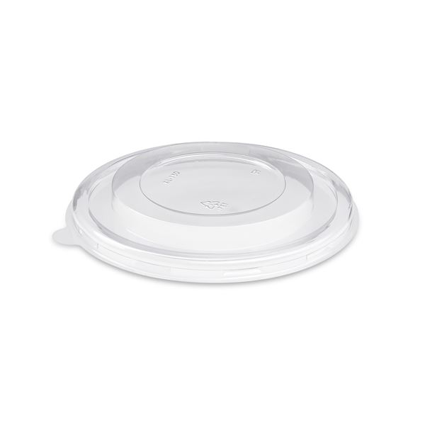 Víčko pro papírovou misku Ø 150 mm - průhledné (50 ks)