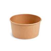 Papírová miska kulatá 1000 ml - hnědý kraft (50 ks)