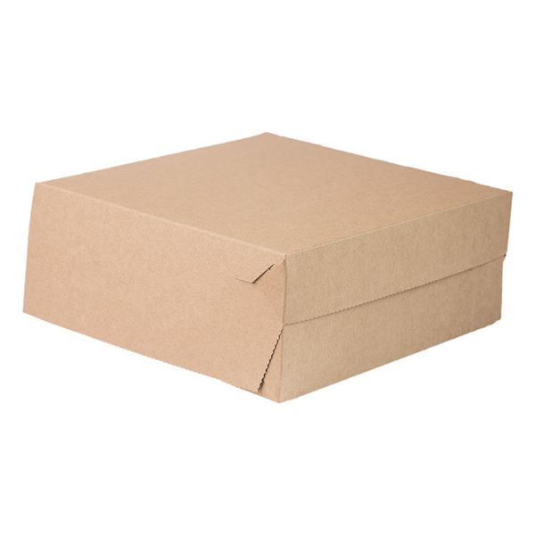 Dortová krabice KRAFT 22 x 22 x 9 cm (50 ks)
