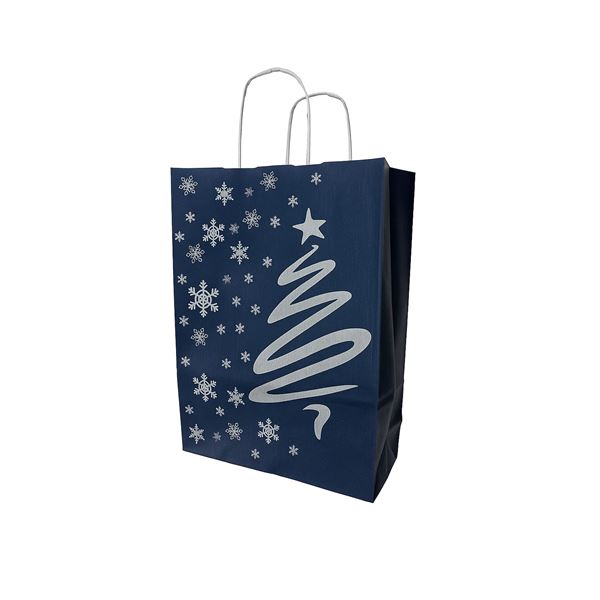 Dárková taška papírová ALBERO modrá