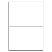 Samolepicí bílé etikety 210 x 148,5 mm, A4 (1000 ks)