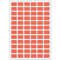 Samolepicí etikety 14 x 9 mm, A6 (10 ks) červené