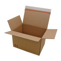 Krabice zasílací F703 255x180x160 mm, 1 lepicí a 1 odtrhávací páska