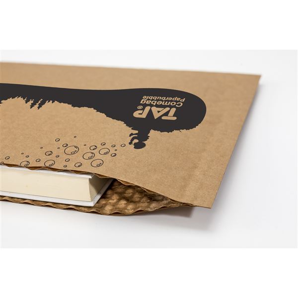 Obálka z bublinkového papíru 180 x 275 mm D14, hnědá