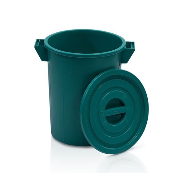 Plastová nádoba 50 l zelená - bez víka