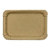 Papírový tácek KRAFT 10 x 16 cm (100 ks)