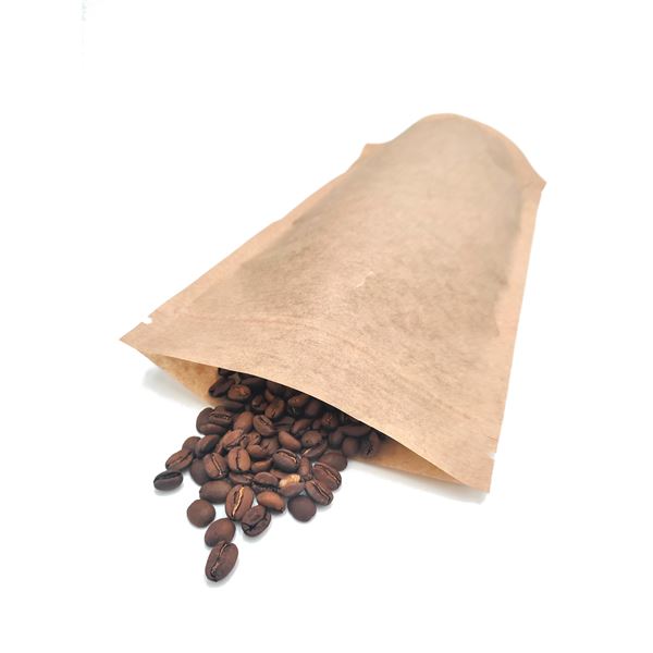 Sáček DOYPACK bez okénka 500 ml - hnědý kraft