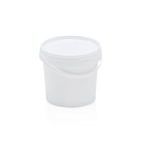 Plastová vědra s víkem