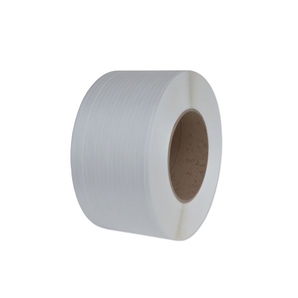 Vázací páska PP 10/0.35 mm, D60, 900 m - bílá